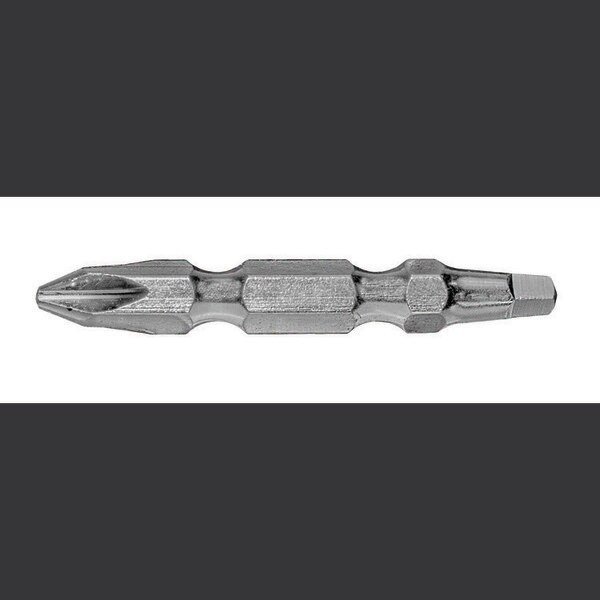 Double-End Screwdriving Bit Phillips #2/Sq #2 2